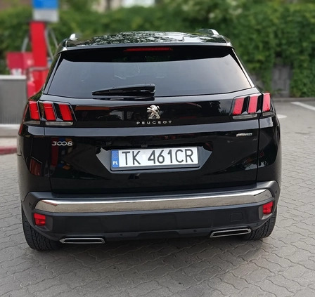 Peugeot 3008 cena 86000 przebieg: 151100, rok produkcji 2018 z Kielce małe 254